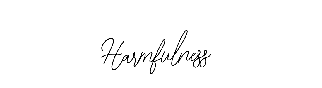 Use a signature maker to create a handwritten signature online. With this signature software, you can design (Bearetta-2O07w) your own signature for name Harmfulness. Harmfulness signature style 12 images and pictures png