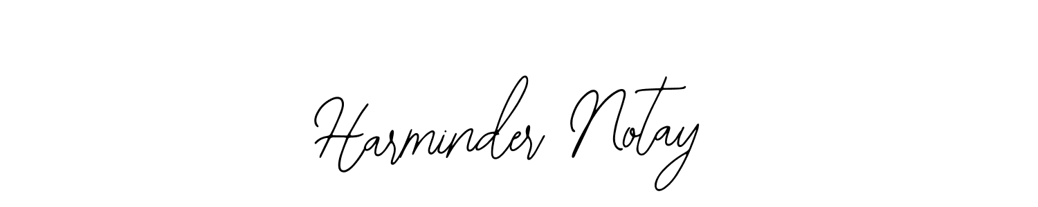 Create a beautiful signature design for name Harminder Notay. With this signature (Bearetta-2O07w) fonts, you can make a handwritten signature for free. Harminder Notay signature style 12 images and pictures png