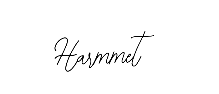 How to make Harmmet signature? Bearetta-2O07w is a professional autograph style. Create handwritten signature for Harmmet name. Harmmet signature style 12 images and pictures png