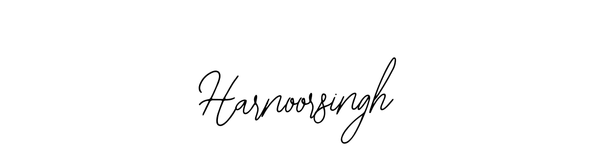 Design your own signature with our free online signature maker. With this signature software, you can create a handwritten (Bearetta-2O07w) signature for name Harnoorsingh. Harnoorsingh signature style 12 images and pictures png