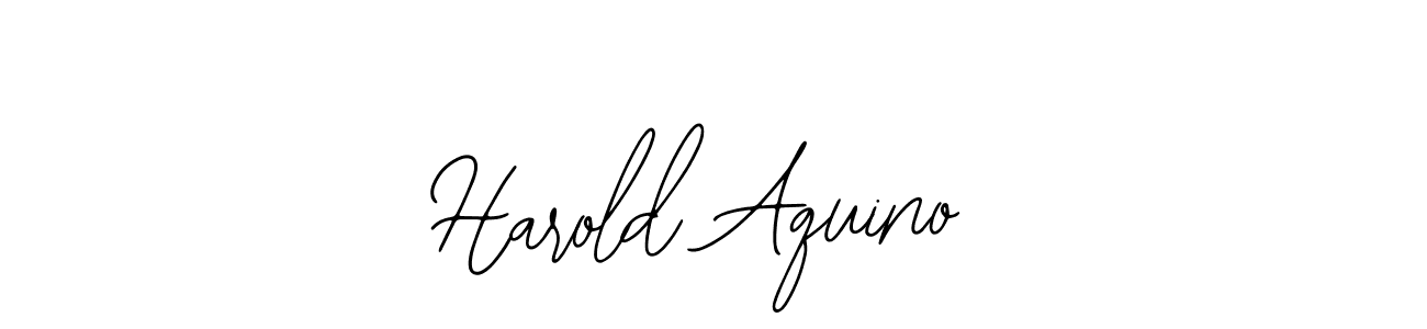 Create a beautiful signature design for name Harold Aquino. With this signature (Bearetta-2O07w) fonts, you can make a handwritten signature for free. Harold Aquino signature style 12 images and pictures png