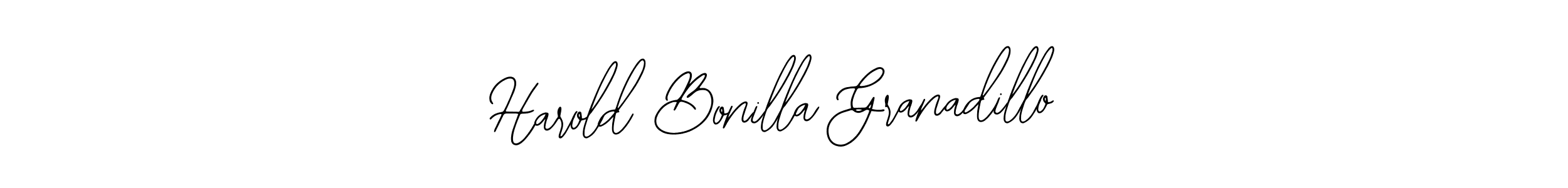 How to make Harold Bonilla Granadillo signature? Bearetta-2O07w is a professional autograph style. Create handwritten signature for Harold Bonilla Granadillo name. Harold Bonilla Granadillo signature style 12 images and pictures png