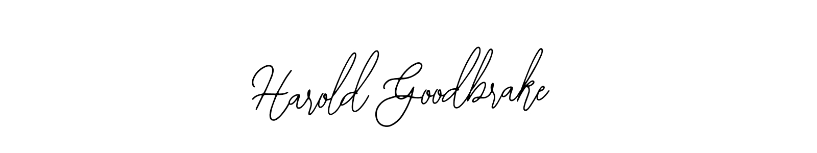 Design your own signature with our free online signature maker. With this signature software, you can create a handwritten (Bearetta-2O07w) signature for name Harold Goodbrake. Harold Goodbrake signature style 12 images and pictures png