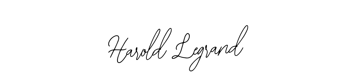 Bearetta-2O07w is a professional signature style that is perfect for those who want to add a touch of class to their signature. It is also a great choice for those who want to make their signature more unique. Get Harold Legrand name to fancy signature for free. Harold Legrand signature style 12 images and pictures png