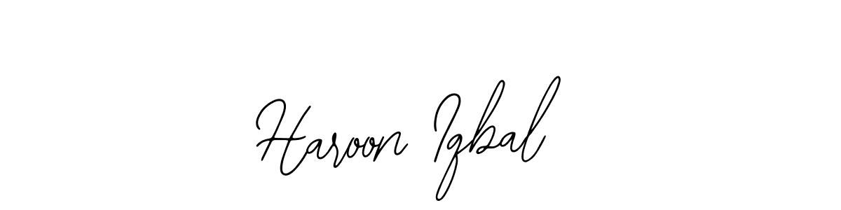 How to make Haroon Iqbal signature? Bearetta-2O07w is a professional autograph style. Create handwritten signature for Haroon Iqbal name. Haroon Iqbal signature style 12 images and pictures png
