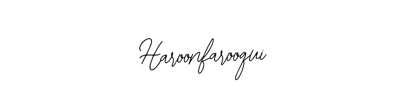 Make a short Haroonfarooqui signature style. Manage your documents anywhere anytime using Bearetta-2O07w. Create and add eSignatures, submit forms, share and send files easily. Haroonfarooqui signature style 12 images and pictures png