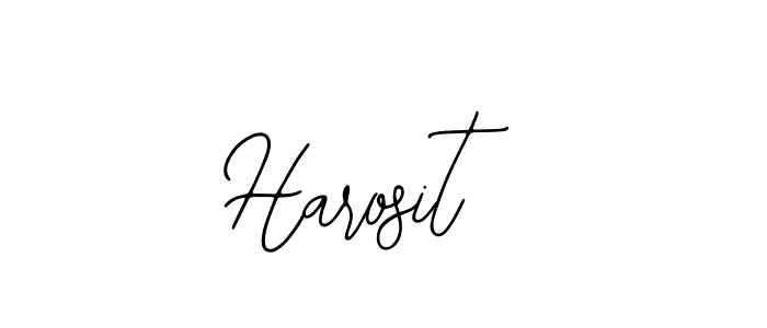 Make a beautiful signature design for name Harosit. With this signature (Bearetta-2O07w) style, you can create a handwritten signature for free. Harosit signature style 12 images and pictures png