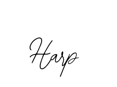 How to make Harp signature? Bearetta-2O07w is a professional autograph style. Create handwritten signature for Harp name. Harp signature style 12 images and pictures png
