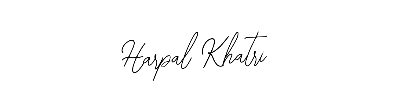 Make a beautiful signature design for name Harpal Khatri. With this signature (Bearetta-2O07w) style, you can create a handwritten signature for free. Harpal Khatri signature style 12 images and pictures png
