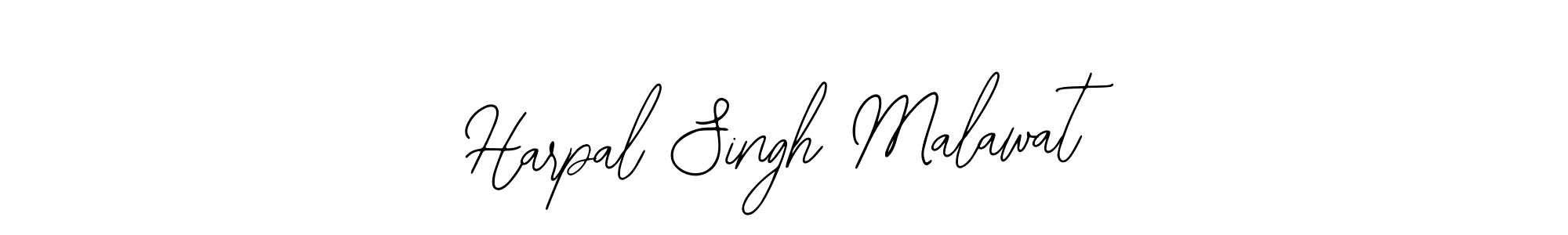 The best way (Bearetta-2O07w) to make a short signature is to pick only two or three words in your name. The name Harpal Singh Malawat include a total of six letters. For converting this name. Harpal Singh Malawat signature style 12 images and pictures png