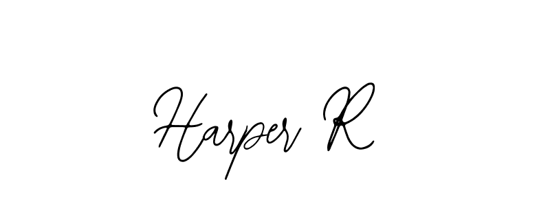 This is the best signature style for the Harper R name. Also you like these signature font (Bearetta-2O07w). Mix name signature. Harper R signature style 12 images and pictures png