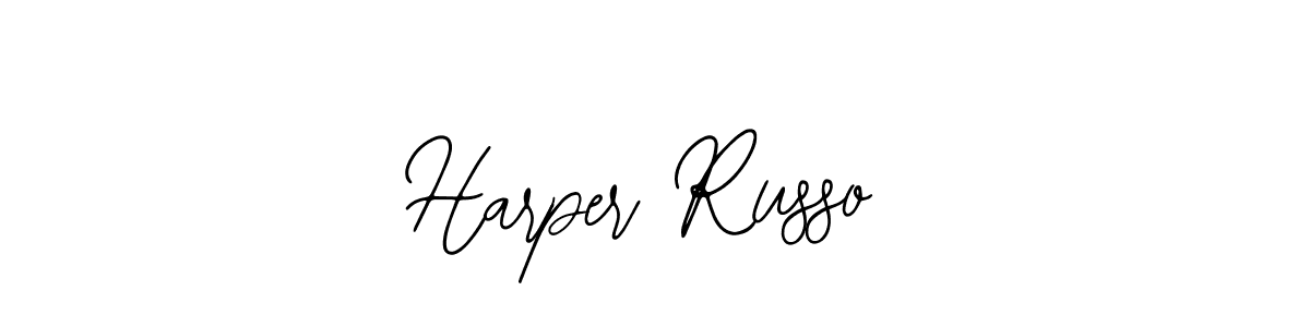 Use a signature maker to create a handwritten signature online. With this signature software, you can design (Bearetta-2O07w) your own signature for name Harper Russo. Harper Russo signature style 12 images and pictures png