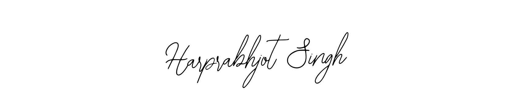 How to make Harprabhjot Singh signature? Bearetta-2O07w is a professional autograph style. Create handwritten signature for Harprabhjot Singh name. Harprabhjot Singh signature style 12 images and pictures png