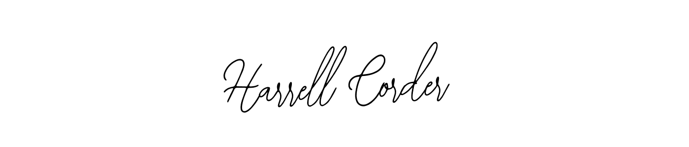 How to Draw Harrell Corder signature style? Bearetta-2O07w is a latest design signature styles for name Harrell Corder. Harrell Corder signature style 12 images and pictures png