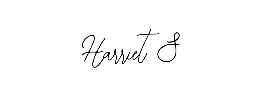 It looks lik you need a new signature style for name Harriet S. Design unique handwritten (Bearetta-2O07w) signature with our free signature maker in just a few clicks. Harriet S signature style 12 images and pictures png