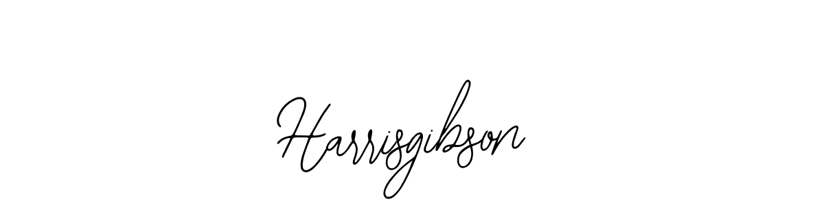 How to make Harrisgibson name signature. Use Bearetta-2O07w style for creating short signs online. This is the latest handwritten sign. Harrisgibson signature style 12 images and pictures png