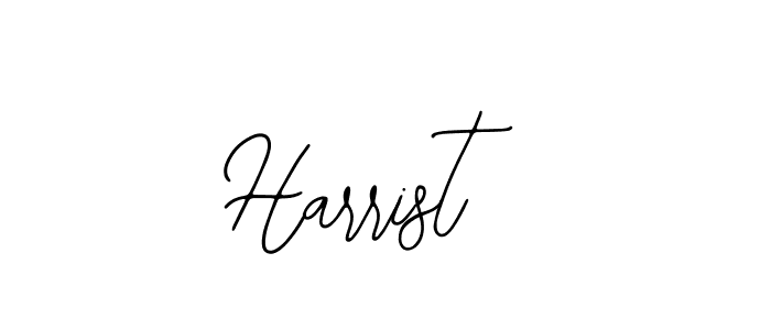Similarly Bearetta-2O07w is the best handwritten signature design. Signature creator online .You can use it as an online autograph creator for name Harrist. Harrist signature style 12 images and pictures png