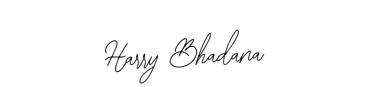 Bearetta-2O07w is a professional signature style that is perfect for those who want to add a touch of class to their signature. It is also a great choice for those who want to make their signature more unique. Get Harry Bhadana name to fancy signature for free. Harry Bhadana signature style 12 images and pictures png