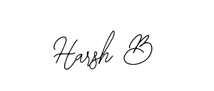 if you are searching for the best signature style for your name Harsh B. so please give up your signature search. here we have designed multiple signature styles  using Bearetta-2O07w. Harsh B signature style 12 images and pictures png