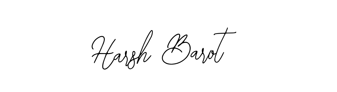 Also You can easily find your signature by using the search form. We will create Harsh Barot name handwritten signature images for you free of cost using Bearetta-2O07w sign style. Harsh Barot signature style 12 images and pictures png