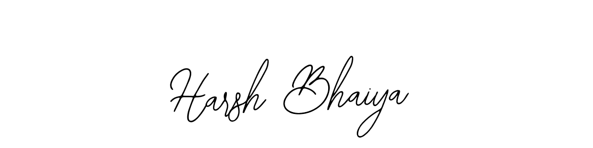 It looks lik you need a new signature style for name Harsh Bhaiya. Design unique handwritten (Bearetta-2O07w) signature with our free signature maker in just a few clicks. Harsh Bhaiya signature style 12 images and pictures png