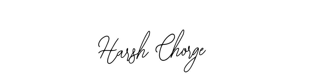 Create a beautiful signature design for name Harsh Chorge. With this signature (Bearetta-2O07w) fonts, you can make a handwritten signature for free. Harsh Chorge signature style 12 images and pictures png