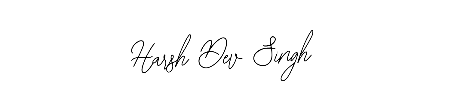 How to make Harsh Dev Singh signature? Bearetta-2O07w is a professional autograph style. Create handwritten signature for Harsh Dev Singh name. Harsh Dev Singh signature style 12 images and pictures png