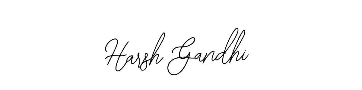 Make a beautiful signature design for name Harsh Gandhi. With this signature (Bearetta-2O07w) style, you can create a handwritten signature for free. Harsh Gandhi signature style 12 images and pictures png