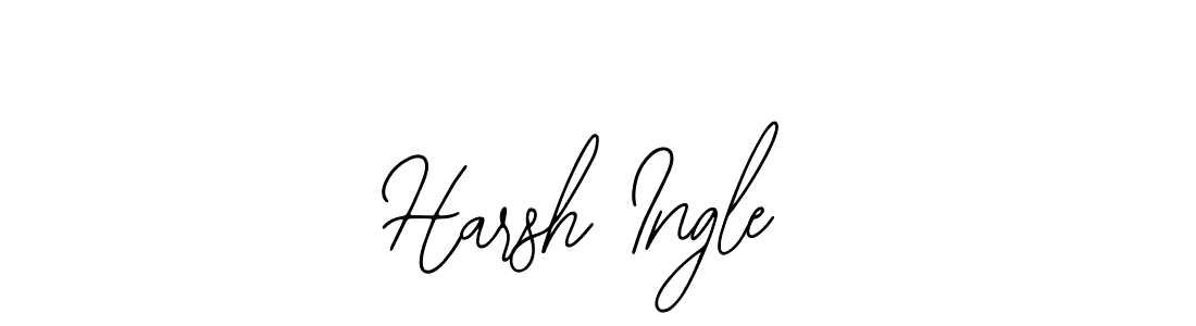 The best way (Bearetta-2O07w) to make a short signature is to pick only two or three words in your name. The name Harsh Ingle include a total of six letters. For converting this name. Harsh Ingle signature style 12 images and pictures png