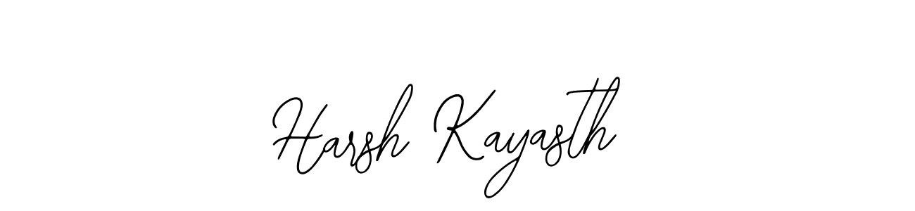 The best way (Bearetta-2O07w) to make a short signature is to pick only two or three words in your name. The name Harsh Kayasth include a total of six letters. For converting this name. Harsh Kayasth signature style 12 images and pictures png