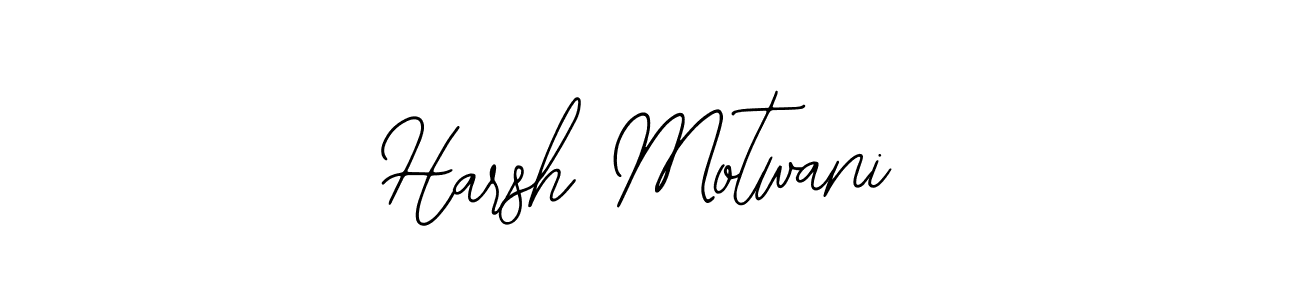 Design your own signature with our free online signature maker. With this signature software, you can create a handwritten (Bearetta-2O07w) signature for name Harsh Motwani. Harsh Motwani signature style 12 images and pictures png