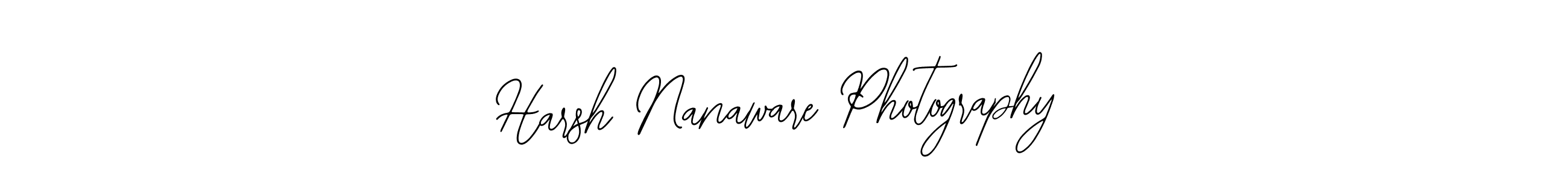 How to make Harsh Nanaware Photography name signature. Use Bearetta-2O07w style for creating short signs online. This is the latest handwritten sign. Harsh Nanaware Photography signature style 12 images and pictures png