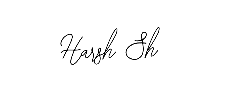 How to make Harsh Sh signature? Bearetta-2O07w is a professional autograph style. Create handwritten signature for Harsh Sh name. Harsh Sh signature style 12 images and pictures png