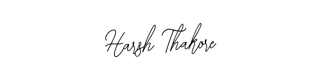 Create a beautiful signature design for name Harsh Thakore. With this signature (Bearetta-2O07w) fonts, you can make a handwritten signature for free. Harsh Thakore signature style 12 images and pictures png