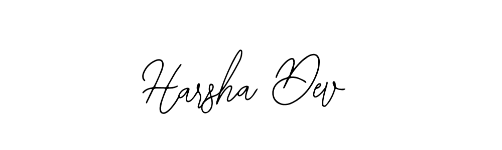 Create a beautiful signature design for name Harsha Dev. With this signature (Bearetta-2O07w) fonts, you can make a handwritten signature for free. Harsha Dev signature style 12 images and pictures png