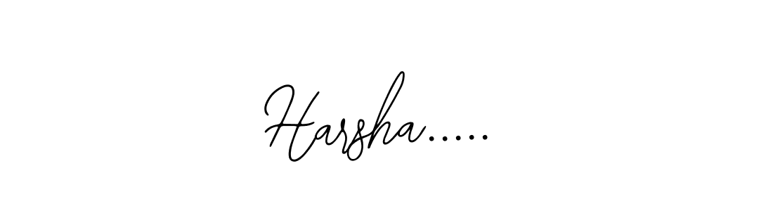 The best way (Bearetta-2O07w) to make a short signature is to pick only two or three words in your name. The name Harsha..... include a total of six letters. For converting this name. Harsha..... signature style 12 images and pictures png