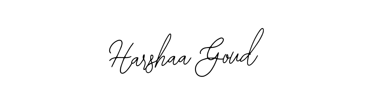 Create a beautiful signature design for name Harshaa Goud. With this signature (Bearetta-2O07w) fonts, you can make a handwritten signature for free. Harshaa Goud signature style 12 images and pictures png