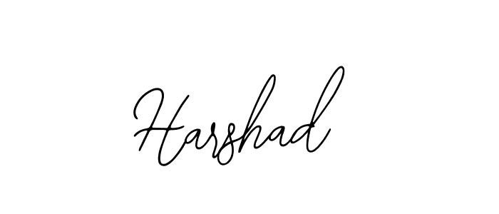 Make a beautiful signature design for name Harshad. Use this online signature maker to create a handwritten signature for free. Harshad signature style 12 images and pictures png