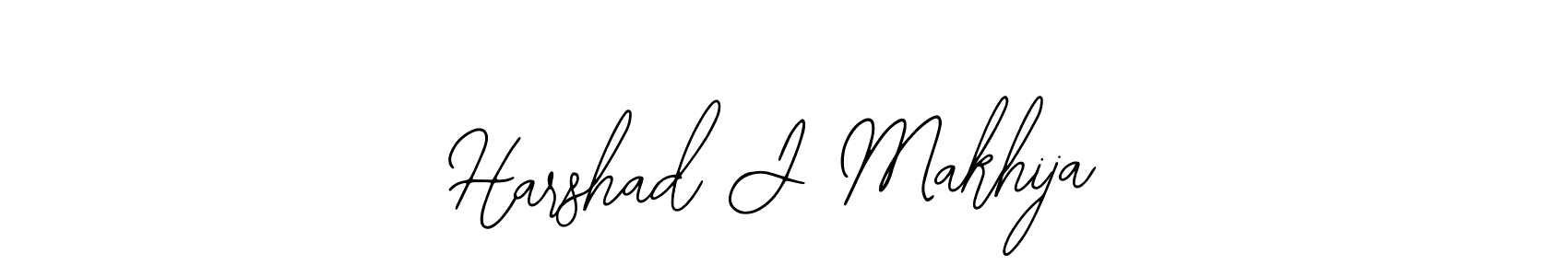 Make a beautiful signature design for name Harshad J Makhija. With this signature (Bearetta-2O07w) style, you can create a handwritten signature for free. Harshad J Makhija signature style 12 images and pictures png