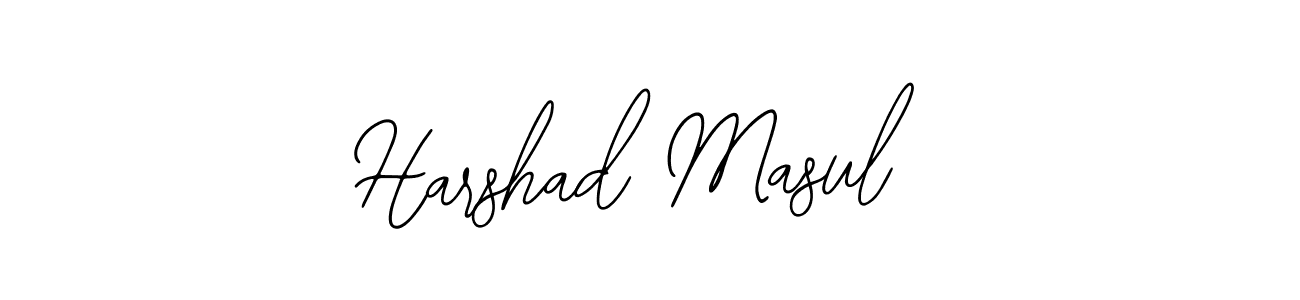 See photos of Harshad Masul official signature by Spectra . Check more albums & portfolios. Read reviews & check more about Bearetta-2O07w font. Harshad Masul signature style 12 images and pictures png