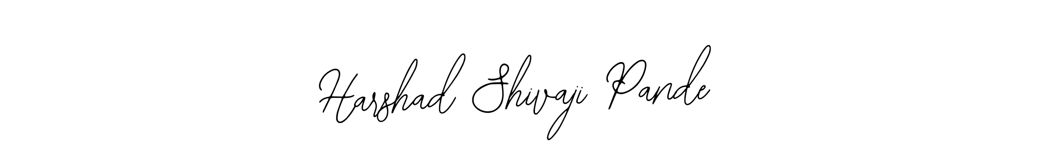 Make a beautiful signature design for name Harshad Shivaji Pande. Use this online signature maker to create a handwritten signature for free. Harshad Shivaji Pande signature style 12 images and pictures png