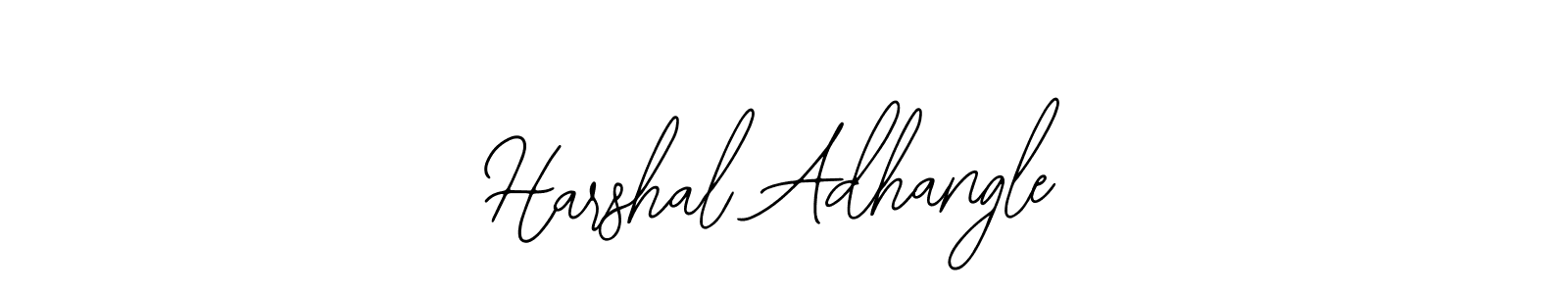 if you are searching for the best signature style for your name Harshal Adhangle. so please give up your signature search. here we have designed multiple signature styles  using Bearetta-2O07w. Harshal Adhangle signature style 12 images and pictures png