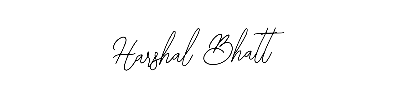 Create a beautiful signature design for name Harshal Bhatt. With this signature (Bearetta-2O07w) fonts, you can make a handwritten signature for free. Harshal Bhatt signature style 12 images and pictures png