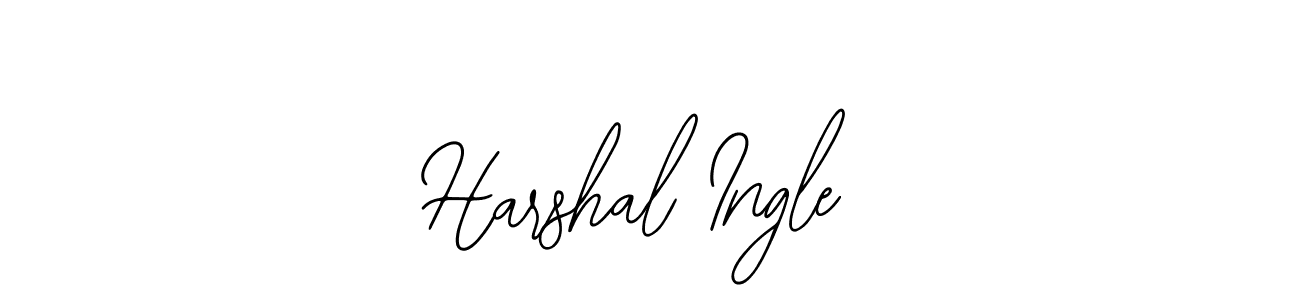 The best way (Bearetta-2O07w) to make a short signature is to pick only two or three words in your name. The name Harshal Ingle include a total of six letters. For converting this name. Harshal Ingle signature style 12 images and pictures png