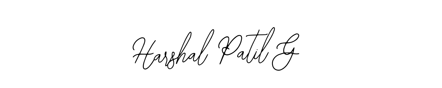 How to make Harshal Patil G signature? Bearetta-2O07w is a professional autograph style. Create handwritten signature for Harshal Patil G name. Harshal Patil G signature style 12 images and pictures png