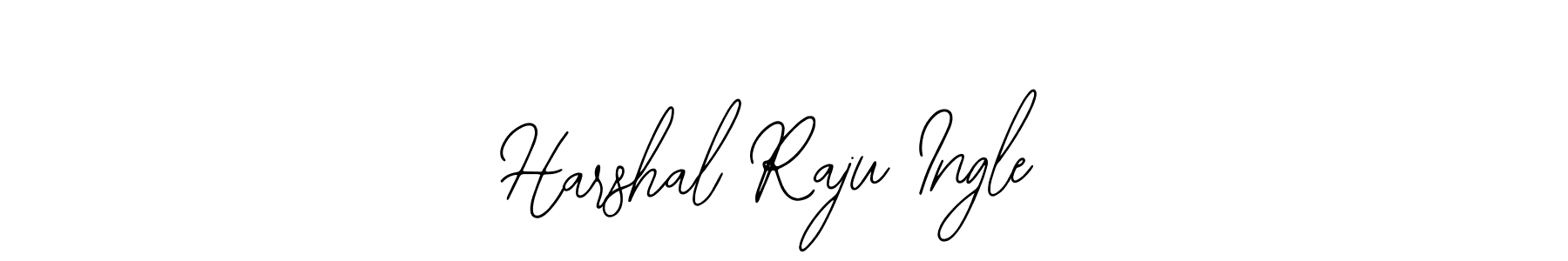 Also You can easily find your signature by using the search form. We will create Harshal Raju Ingle name handwritten signature images for you free of cost using Bearetta-2O07w sign style. Harshal Raju Ingle signature style 12 images and pictures png