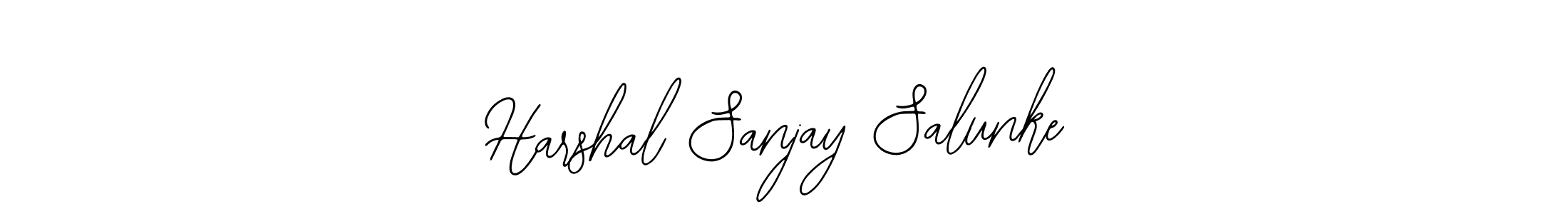 You can use this online signature creator to create a handwritten signature for the name Harshal Sanjay Salunke. This is the best online autograph maker. Harshal Sanjay Salunke signature style 12 images and pictures png