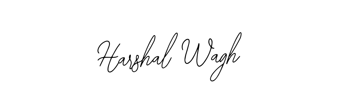 The best way (Bearetta-2O07w) to make a short signature is to pick only two or three words in your name. The name Harshal Wagh include a total of six letters. For converting this name. Harshal Wagh signature style 12 images and pictures png
