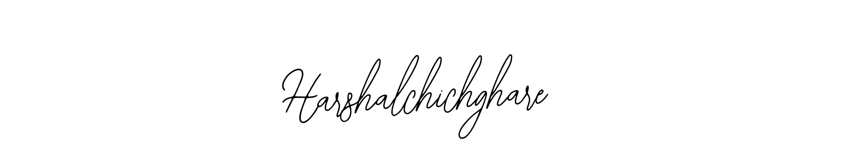 Bearetta-2O07w is a professional signature style that is perfect for those who want to add a touch of class to their signature. It is also a great choice for those who want to make their signature more unique. Get Harshalchichghare name to fancy signature for free. Harshalchichghare signature style 12 images and pictures png