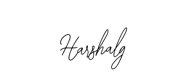 How to make Harshalg signature? Bearetta-2O07w is a professional autograph style. Create handwritten signature for Harshalg name. Harshalg signature style 12 images and pictures png